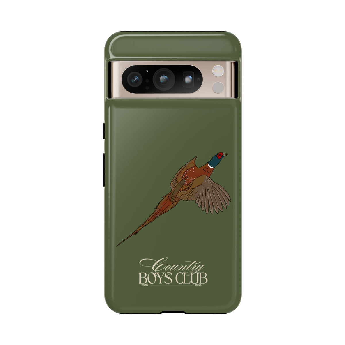 Green Country Boys Club Pheasant Case  | CGC x Country Cases