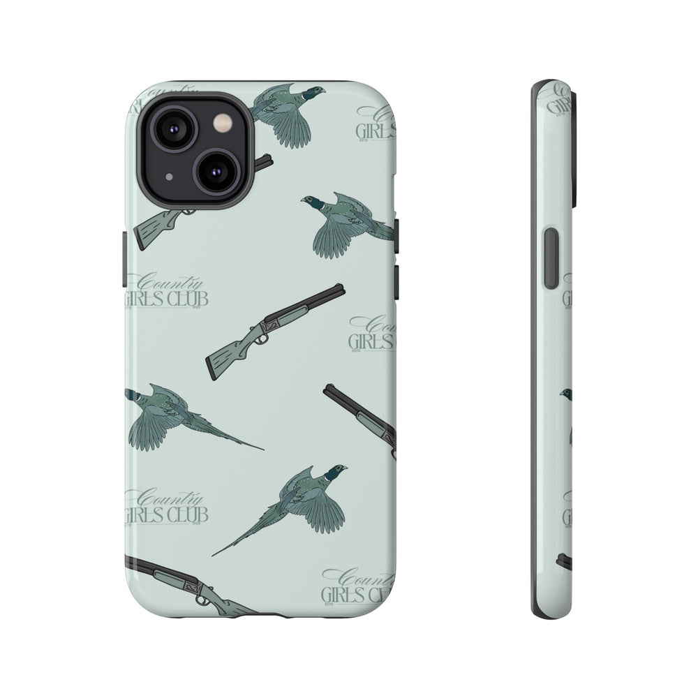 Blue 'Girls Pheasants & Shotguns' Case  | CGC x Country Cases