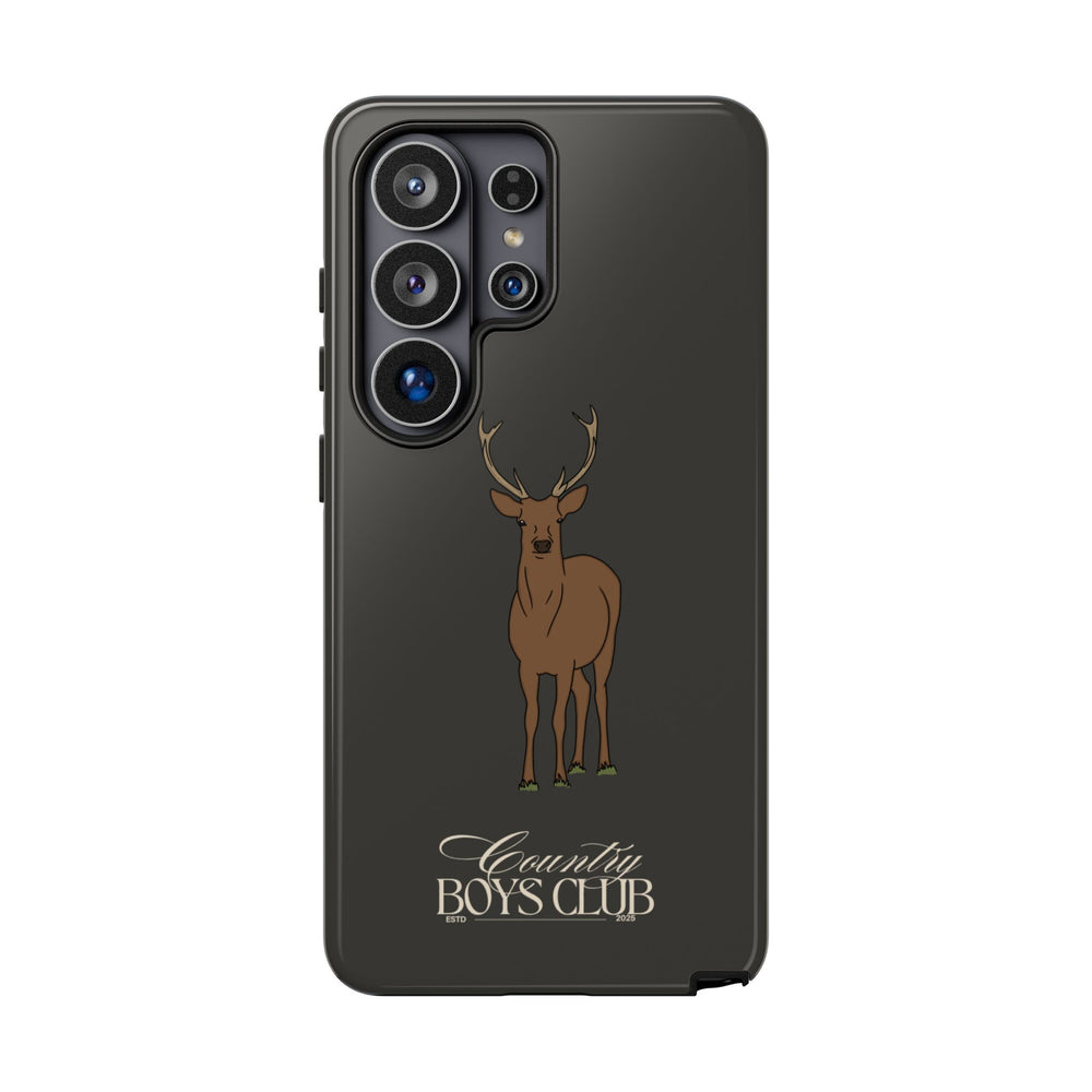 Charcoal 'Country Boys Club Stag' Case  | CGC x Country Cases