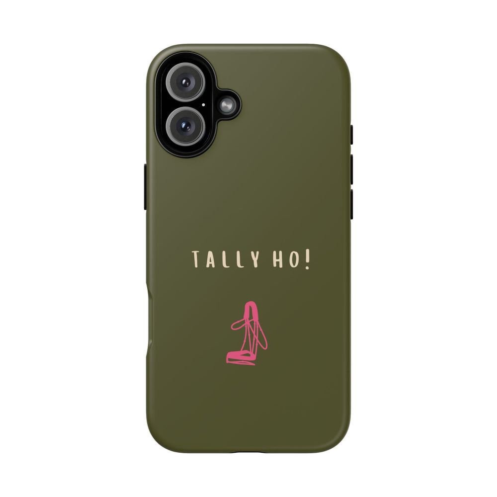Green & Pink 'Tally Ho!' (Bridle)