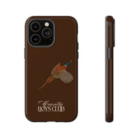 Chestnut Brown 'Country Boys Club Pheasant' Case  | CBC x Country Cases