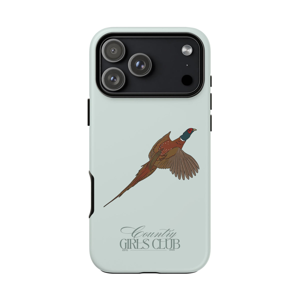 Duck Egg Blue 'Girls Pheasant' Case  | CGC x Country Cases