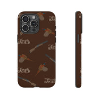 Chestnut Brown 'Boys Pheasants & Shotguns' Case  | CBC x Country Cases