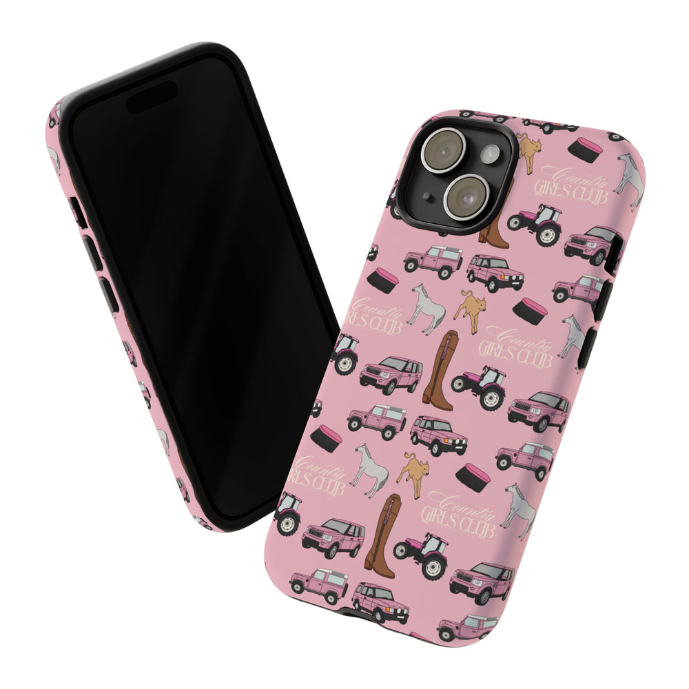 Pink Country Girls Club x Country Cases iPhone Case