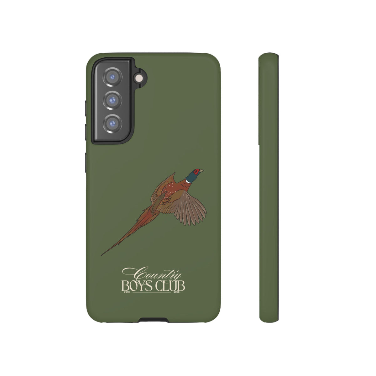 Green Country Boys Club Pheasant Case  | CGC x Country Cases