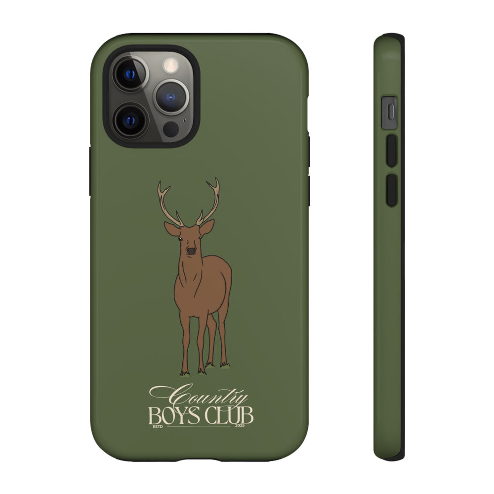 Green Country Boys Club Deer Stalking Case  | CGC x Country Cases