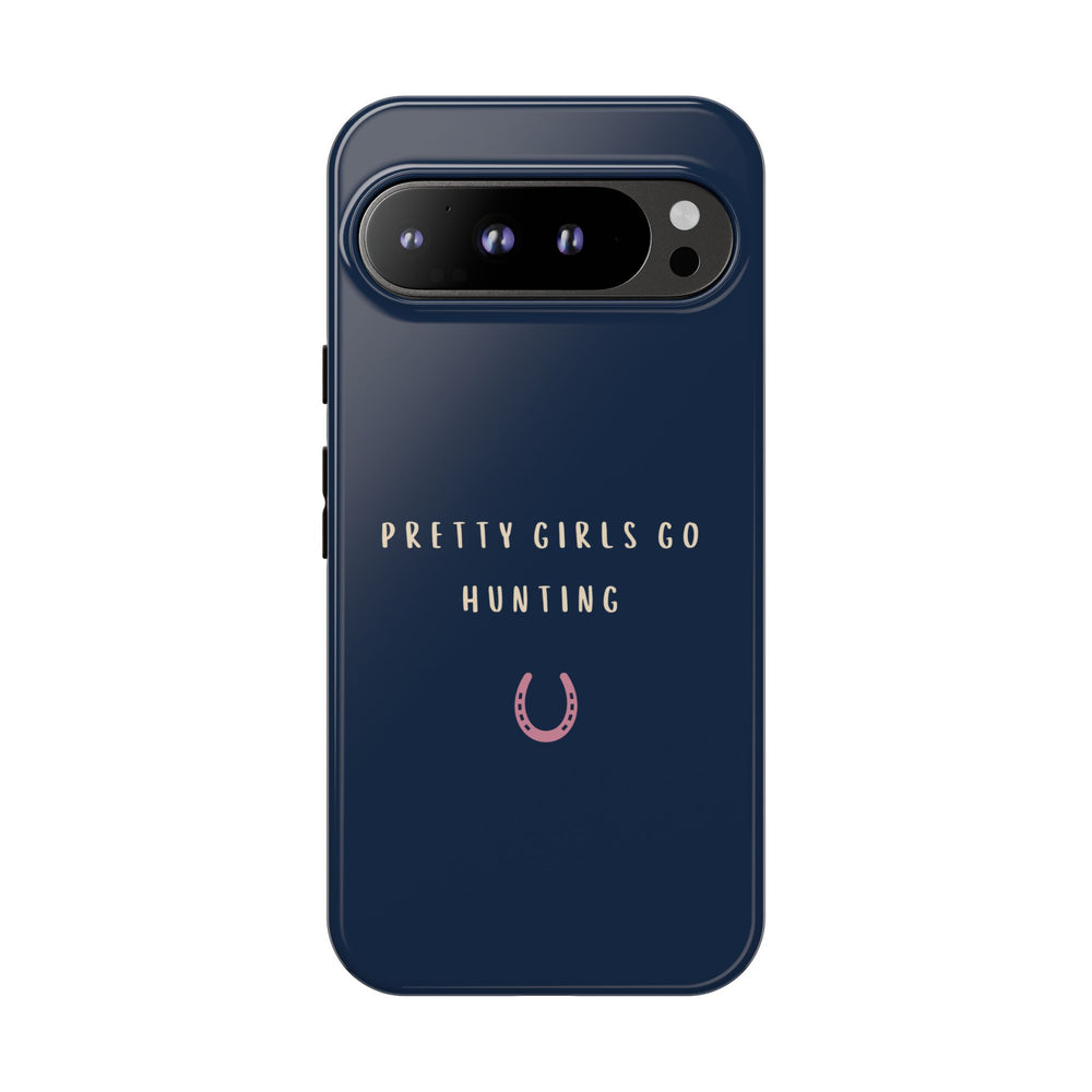 Copy of Navy & Pink 'Pretty Girls Go Hunting' (Horse Shoe)