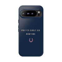 Copy of Navy & Pink 'Pretty Girls Go Hunting' (Horse Shoe)