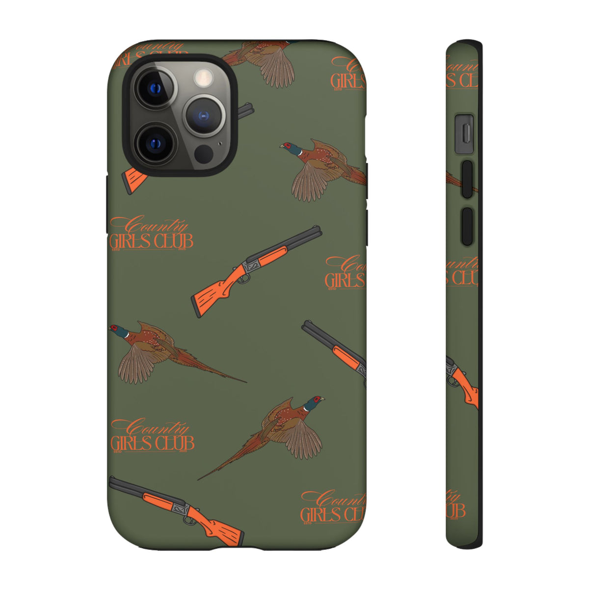 Green & Orange Beaters Case (Girls)  | CGC x Country Cases