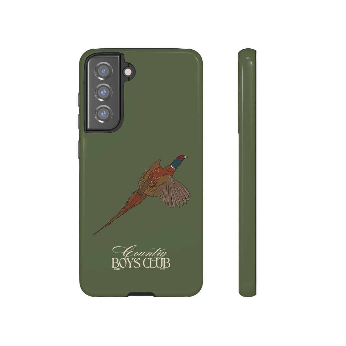 Green Country Boys Club Pheasant Case  | CGC x Country Cases