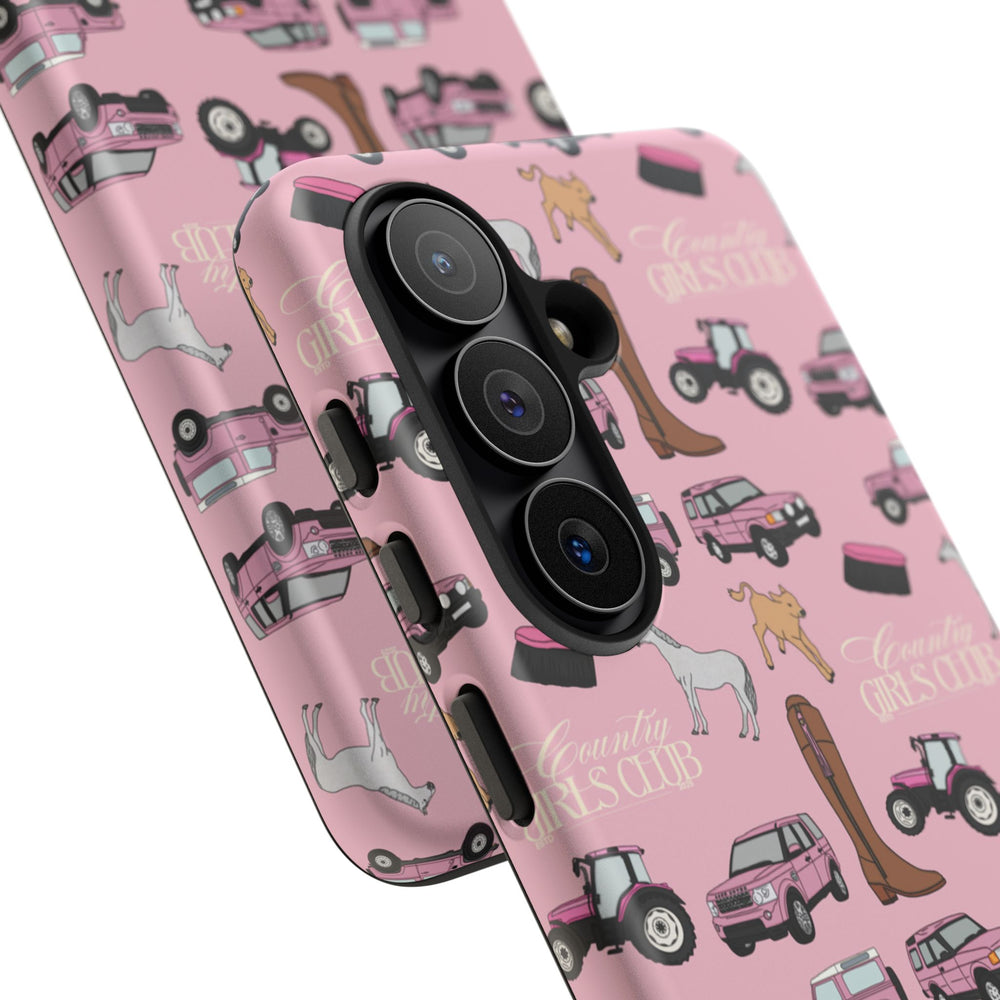 Pink Country Girls Club x Country Cases Android Phone Case