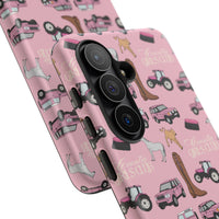 Pink Country Girls Club x Country Cases Android Phone Case