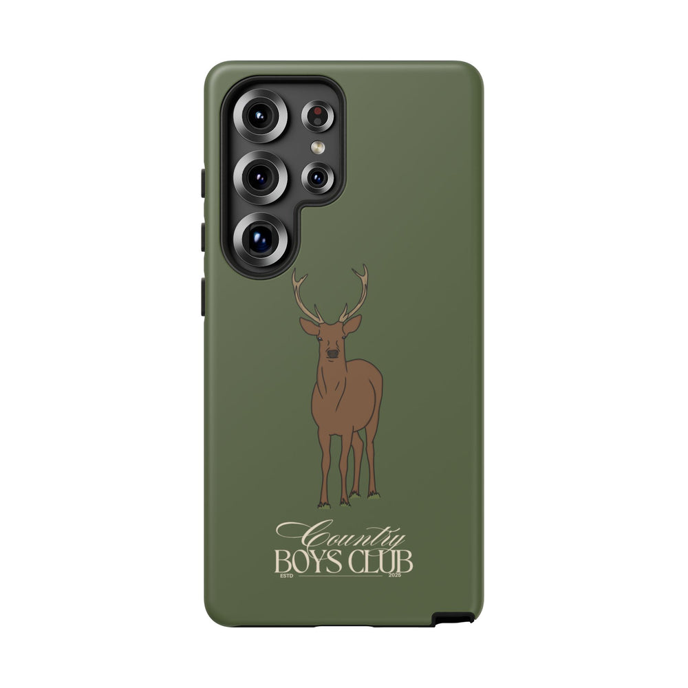 Green Country Boys Club Deer Stalking Case  | CGC x Country Cases
