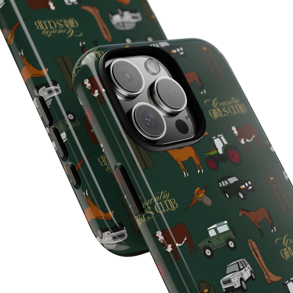 Green Country Girls Club x Country Cases iPhone Case