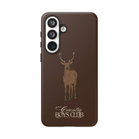 Chestnut Brown 'Country Boys Club Deer' Case  | CBC x Country Cases