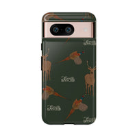 Field Green 'Boys Stags & Pheasants' Case  | CBC x Country Cases