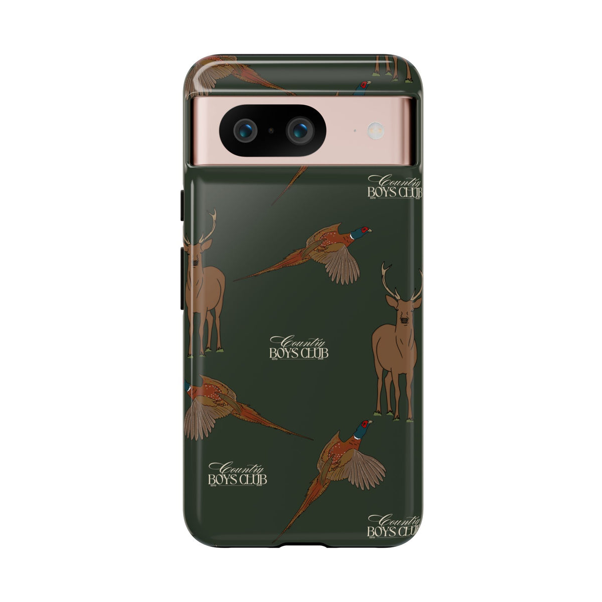 Field Green 'Boys Stags & Pheasants' Case  | CBC x Country Cases