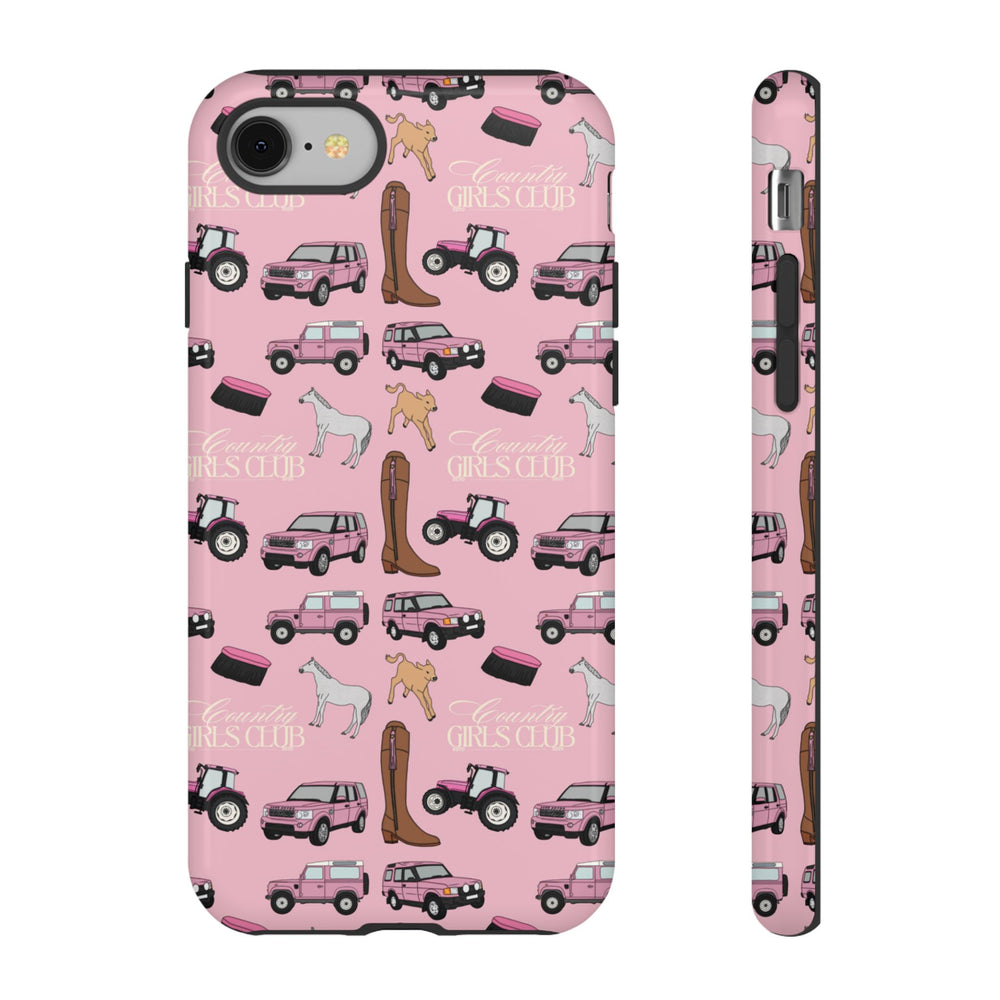 Pink Country Girls Club x Country Cases iPhone Case