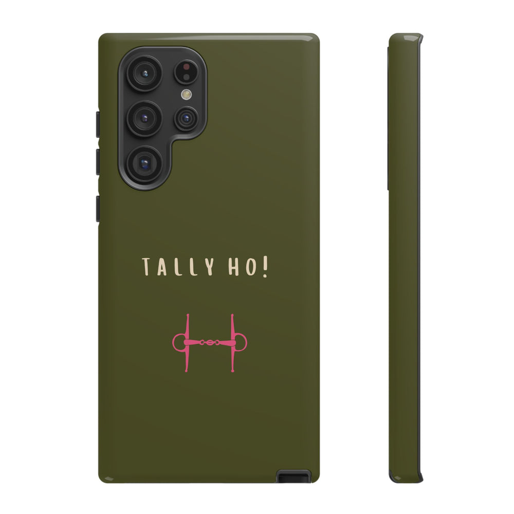 Green & Pink 'Tally Ho!' (Snaffle)