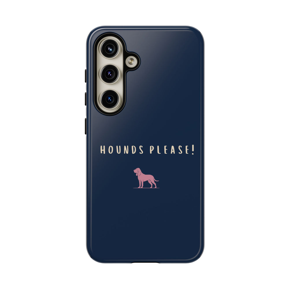 Navy & Pink 'Hounds Please' Case