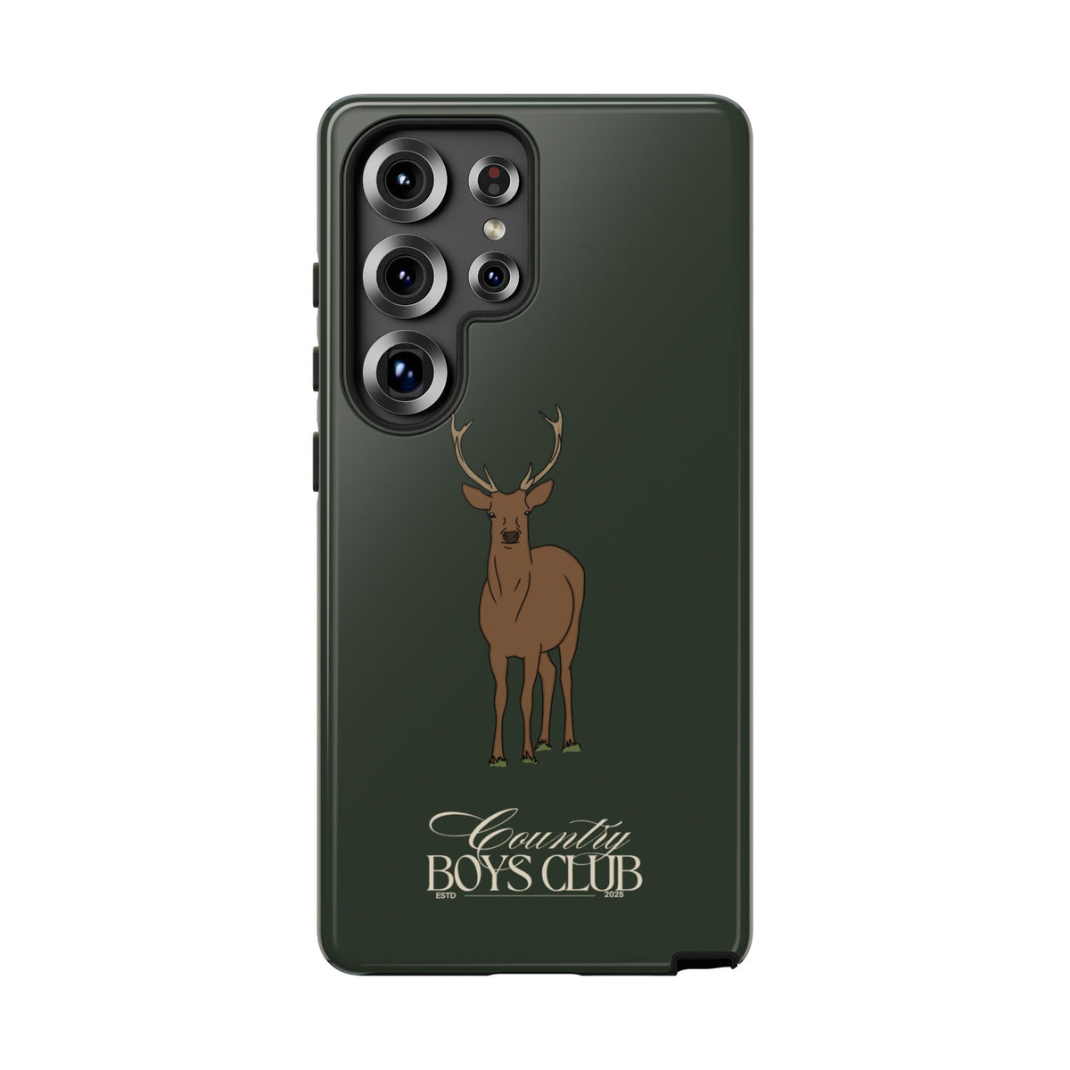 Field Green 'Country Boys Club Stag' Case  | CGC x Country Cases