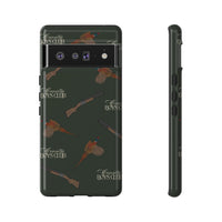 Field Green 'Boys Pheasants & Shotguns' Case  | CBC x Country Cases