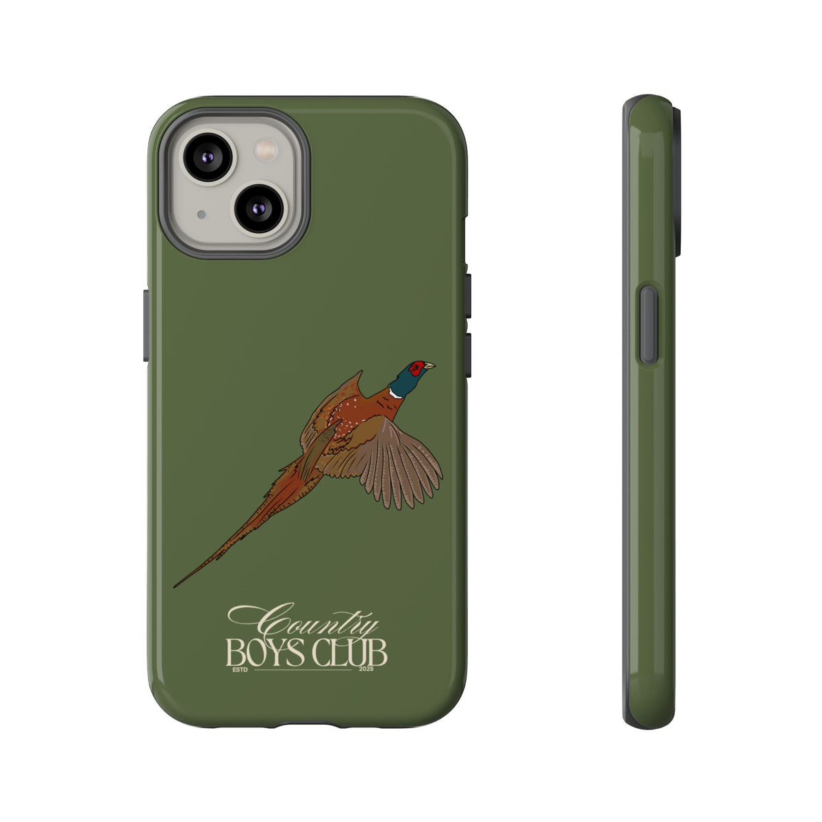 Green Country Boys Club Pheasant Case  | CGC x Country Cases