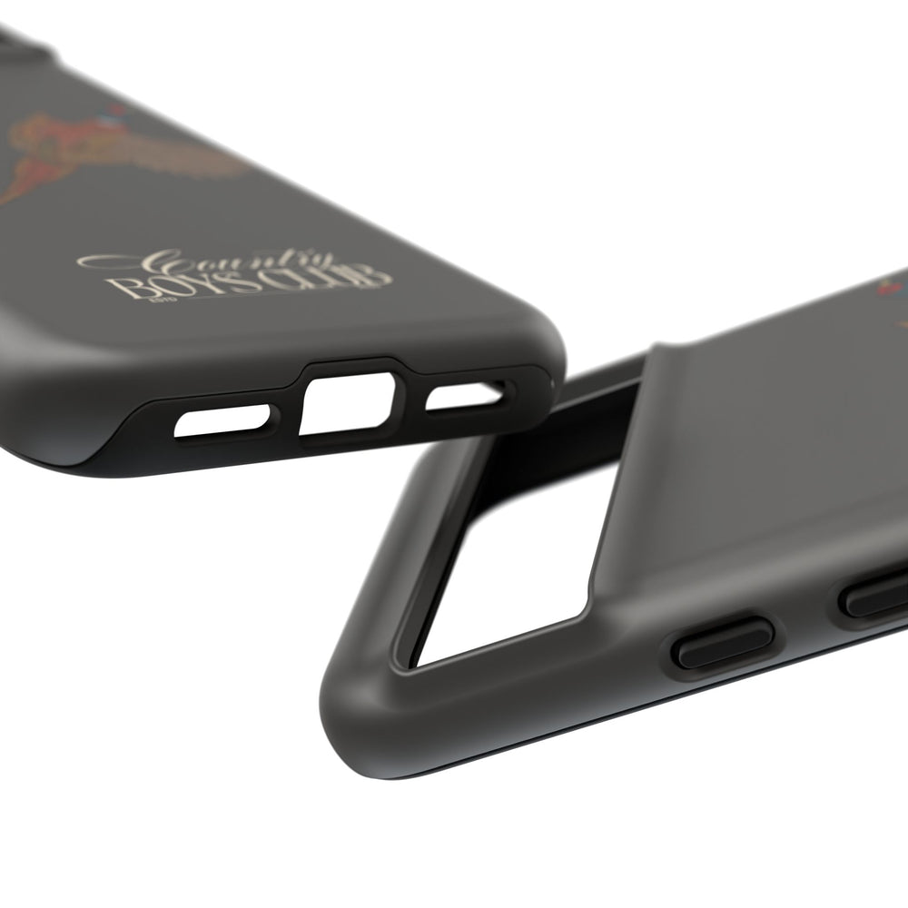 Charcoal 'Country Boys Club Pheasant' Case  | CGC x Country Cases