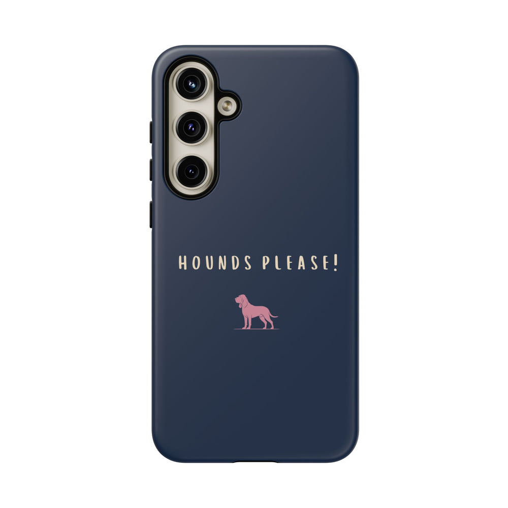 Navy & Pink 'Hounds Please' Case