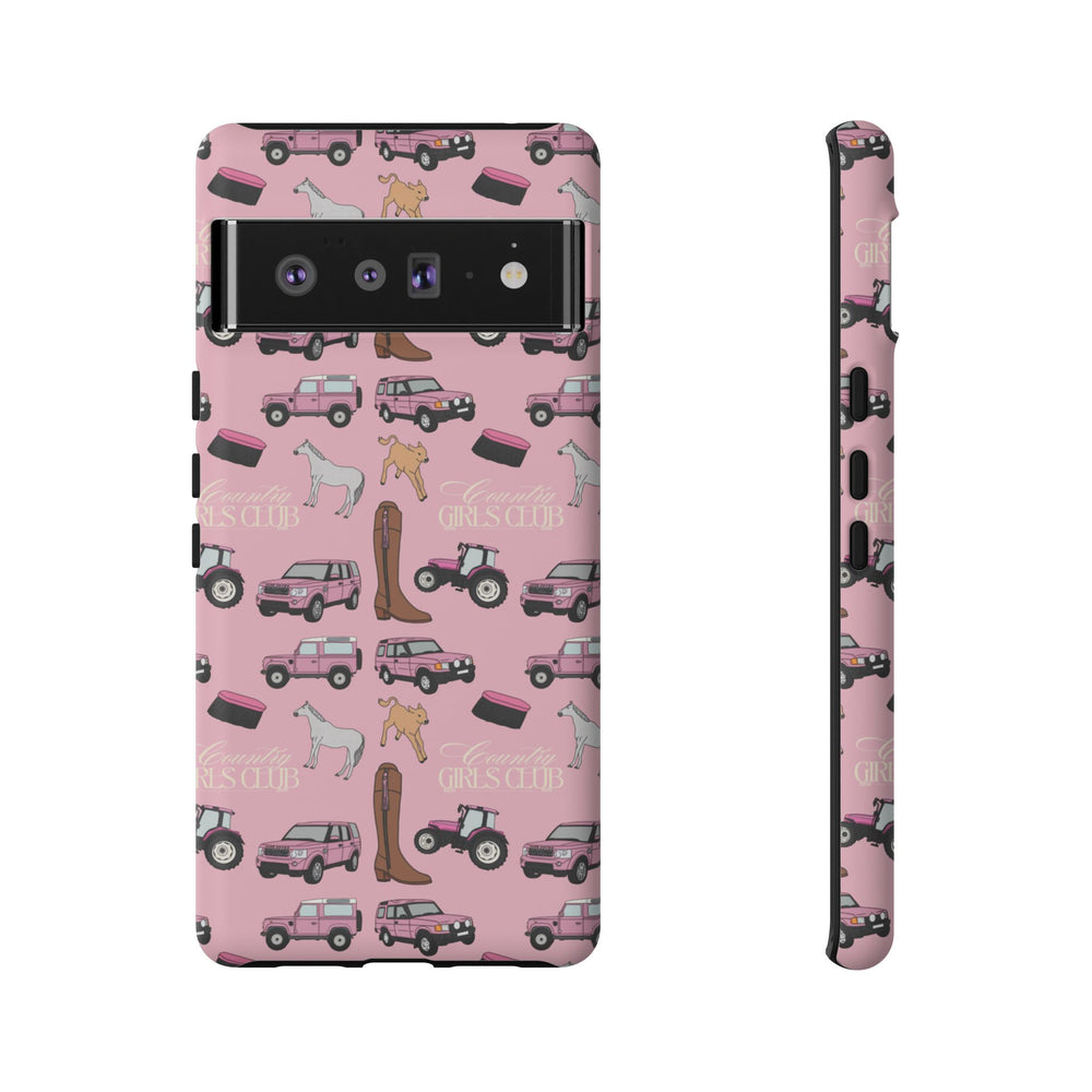 Pink Country Girls Club x Country Cases Android Phone Case