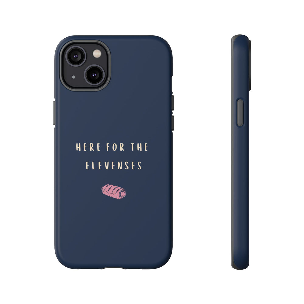 Navy & Pink 'Here for the Elevenses' Case