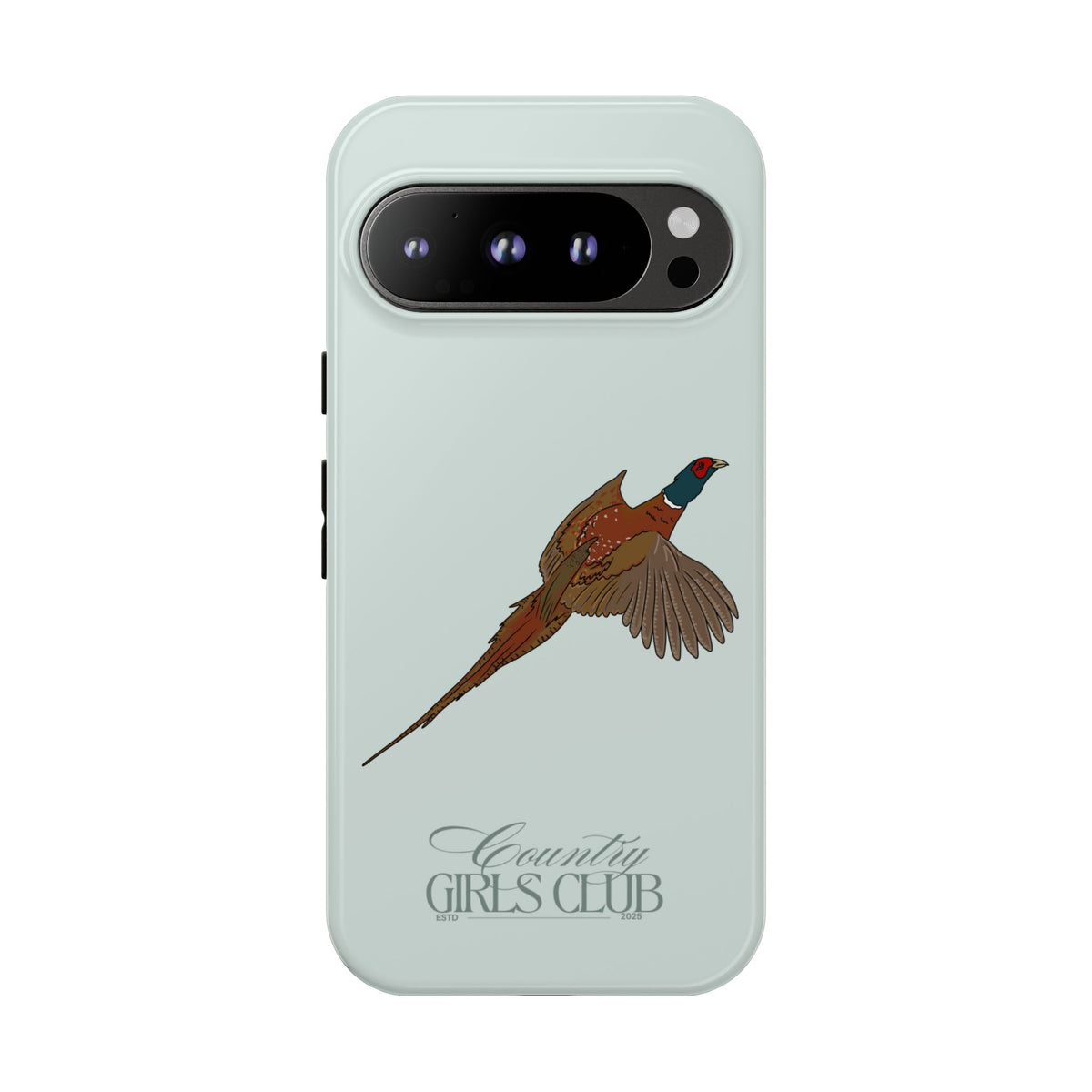 Duck Egg Blue 'Girls Pheasant' Case  | CGC x Country Cases
