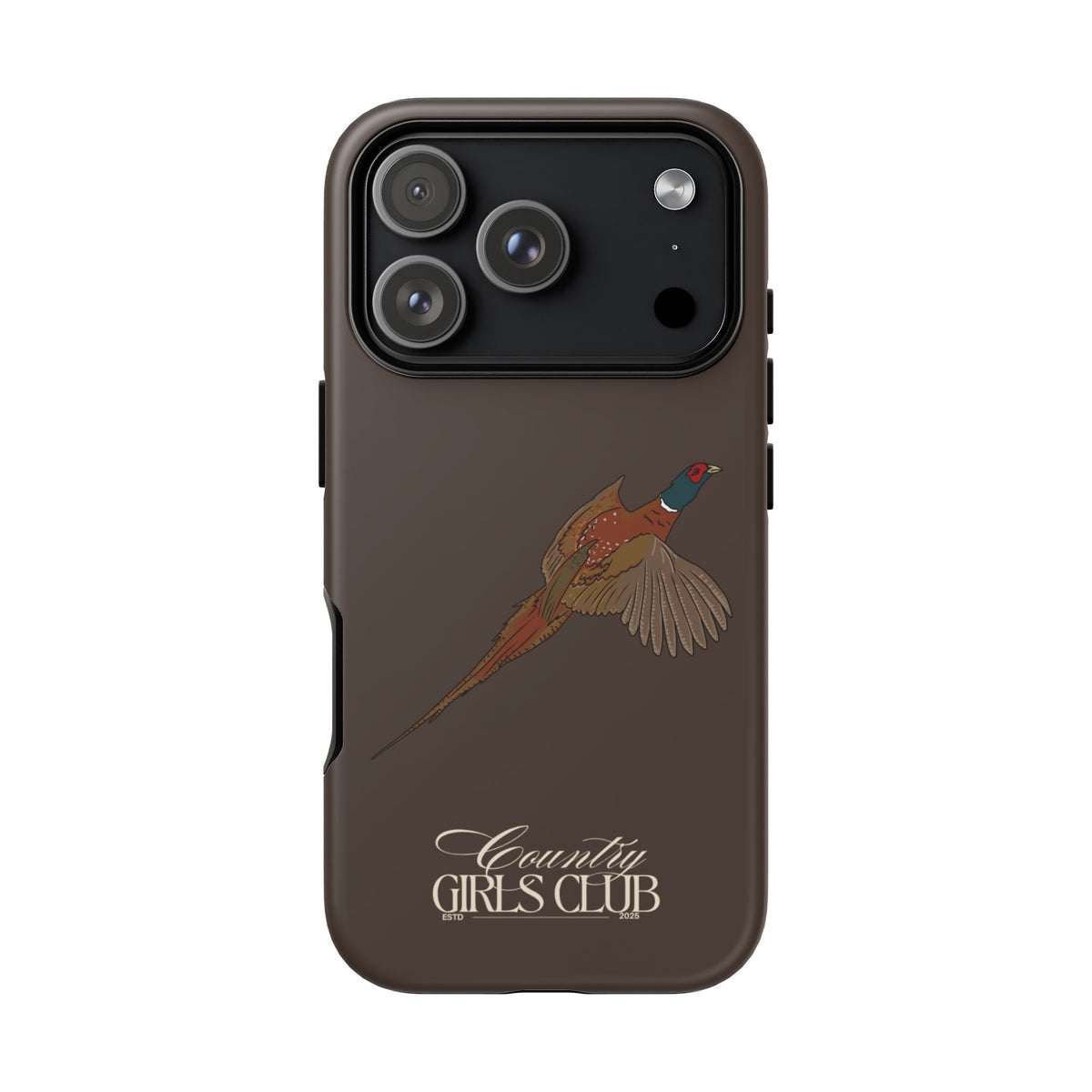 Espresso 'Girls Pheasant' Case  | CGC x Country Cases