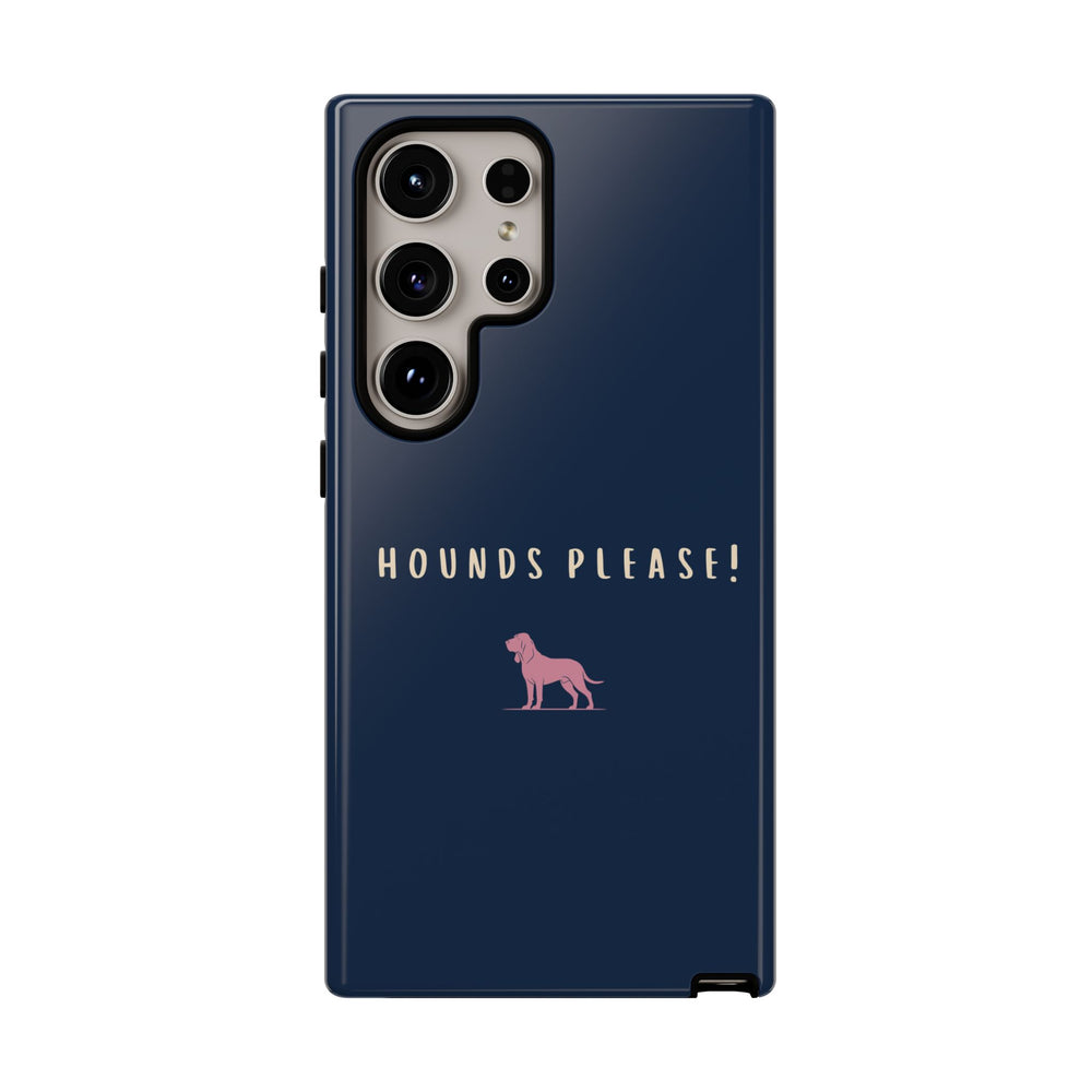 Navy & Pink 'Hounds Please' Case