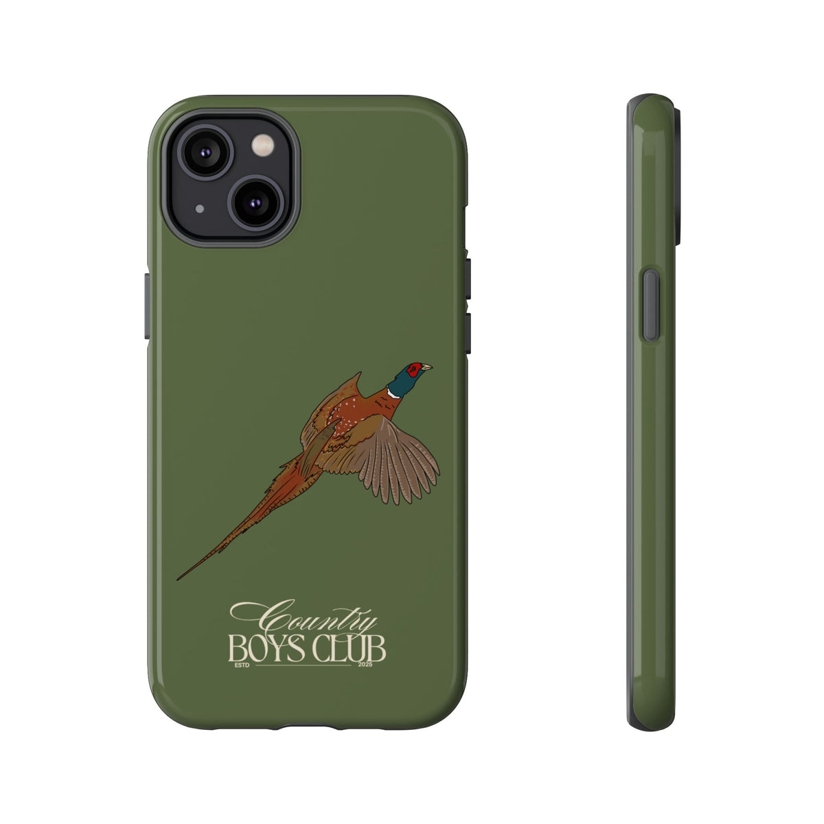 Green Country Boys Club Pheasant Case  | CGC x Country Cases