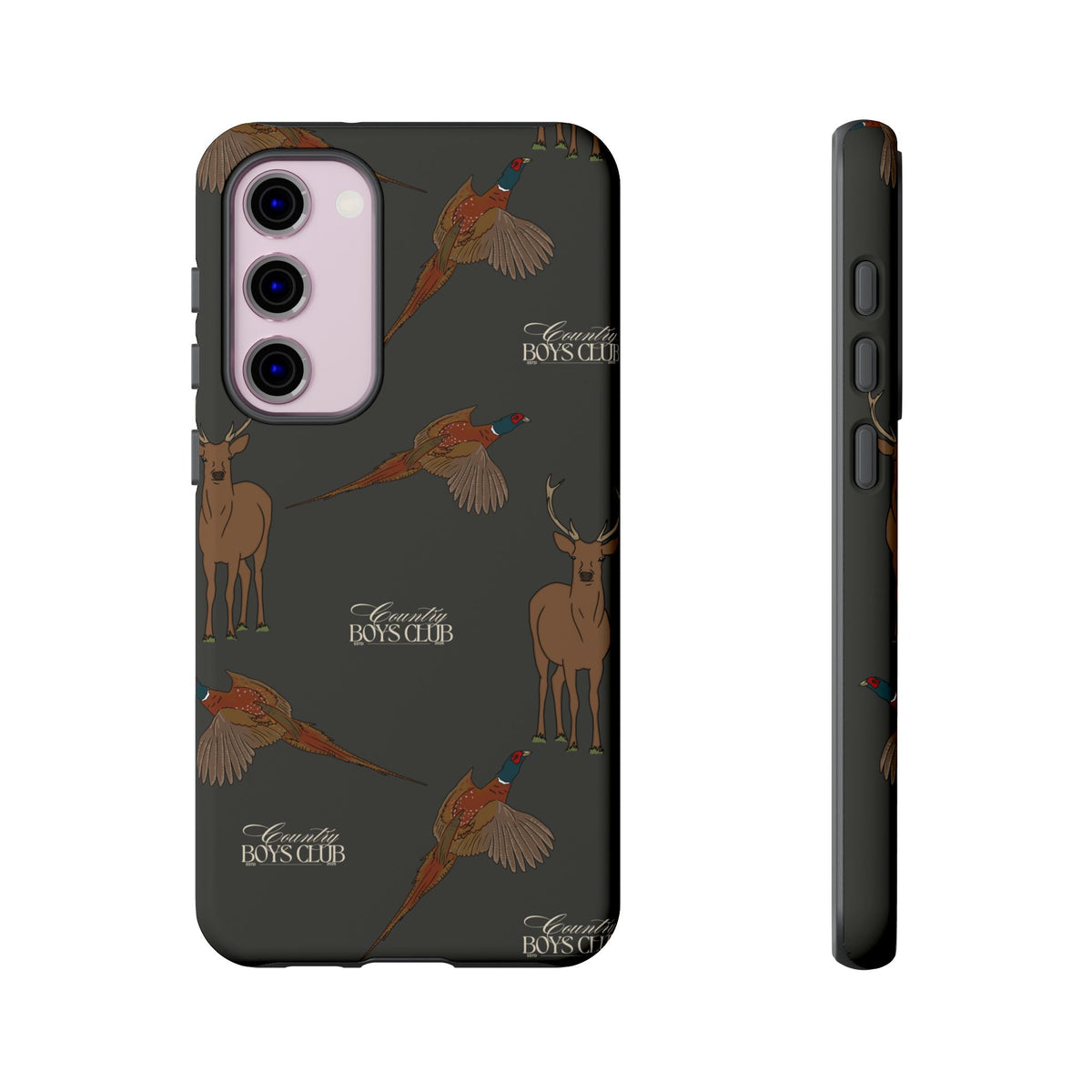 Charcoal 'Boys Stags & Pheasants' Case  | CBC x Country Cases