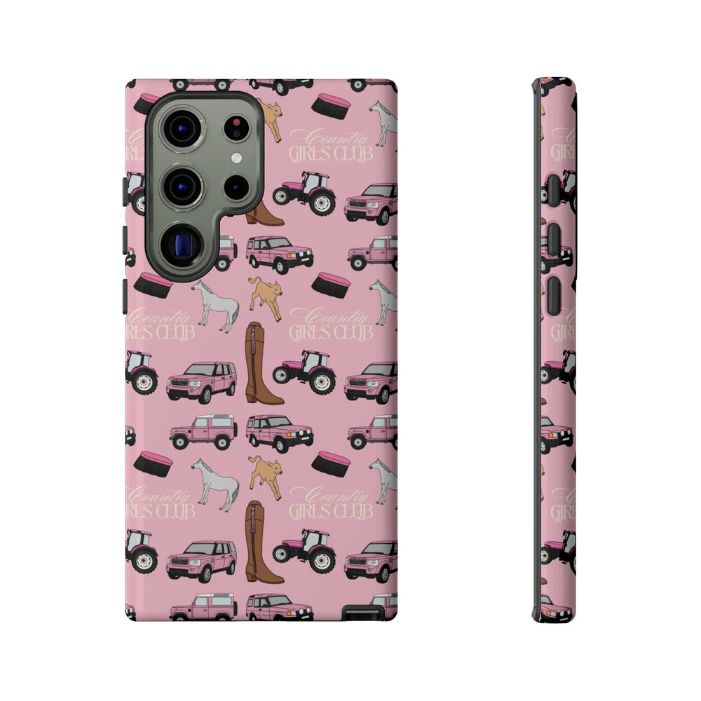 Pink Country Girls Club x Country Cases Android Phone Case