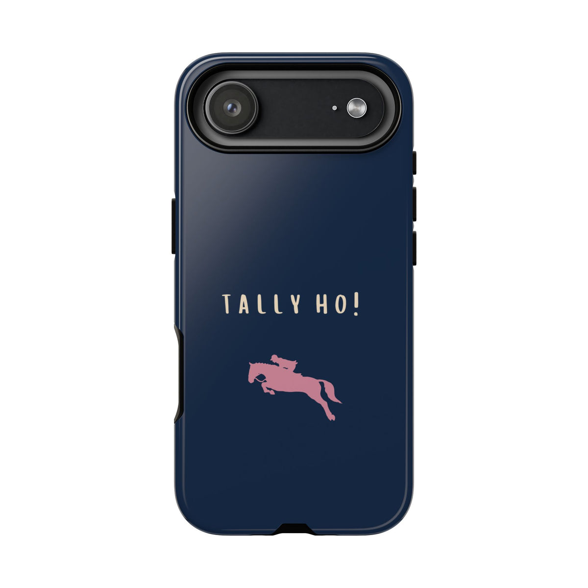 Navy & Pink 'Tally Ho!' (Horse)