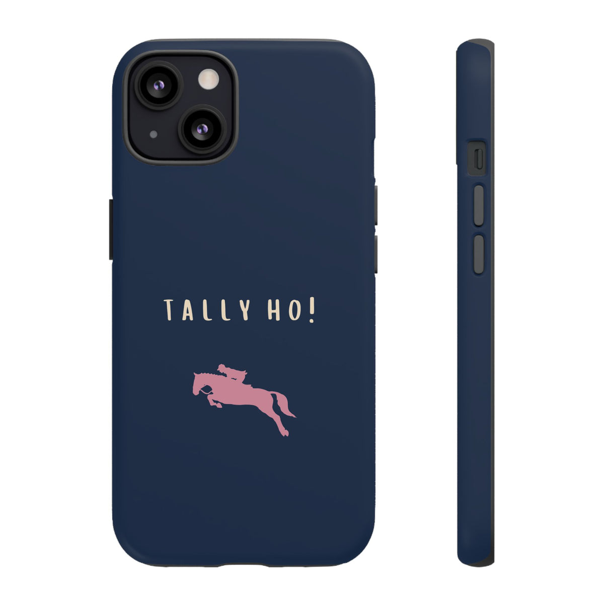 Navy & Pink 'Tally Ho!' (Horse)