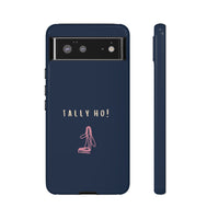 Navy & Pink 'Tally Ho!' (Bridle)