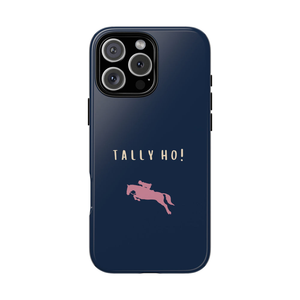 Navy & Pink 'Tally Ho!' (Horse)