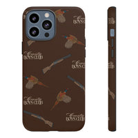 Chestnut Brown 'Boys Pheasants & Shotguns' Case  | CBC x Country Cases