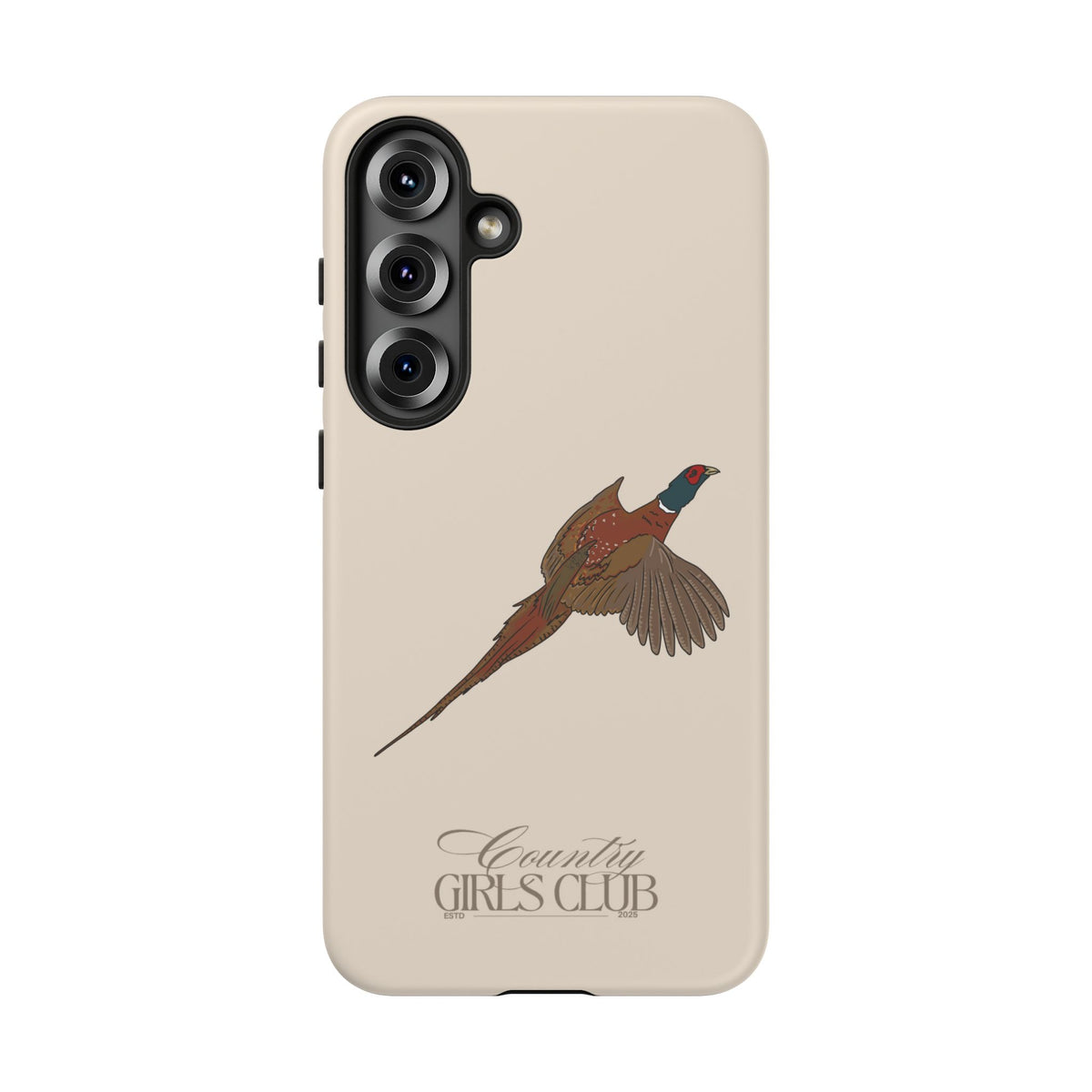 Beige 'Girls Pheasant' Case  | CGC x Country Cases