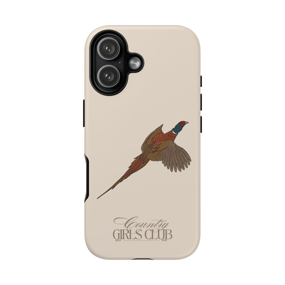 Beige 'Girls Pheasant' Case  | CGC x Country Cases