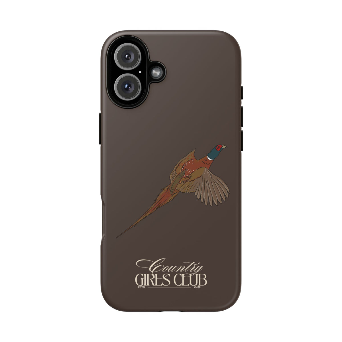 Espresso 'Girls Pheasant' Case  | CGC x Country Cases