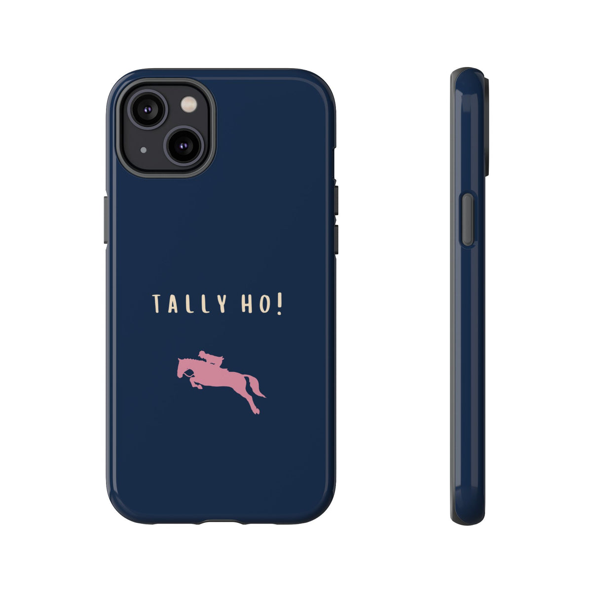 Navy & Pink 'Tally Ho!' (Horse)