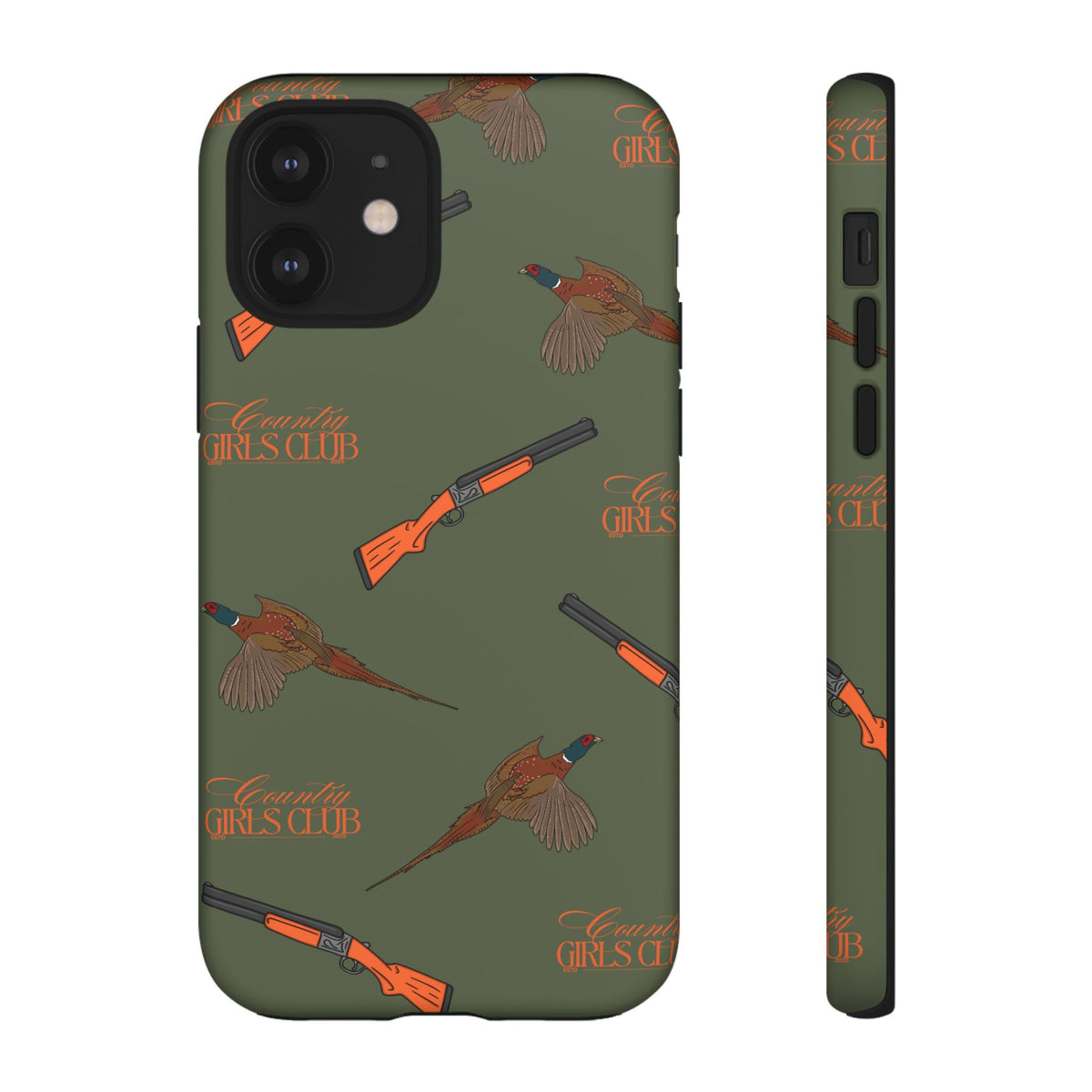 Green & Orange Beaters Case (Girls)  | CGC x Country Cases