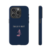 Navy & Pink 'Tally Ho!' (Bridle)