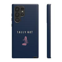 Navy & Pink 'Tally Ho!' (Bridle)