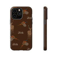 Chestnut Brown 'Boys Stags & Pheasants' Case  | CBC x Country Cases